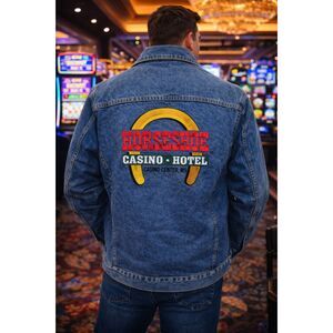 HORSESHOE Casino Hotel MS Long Sleeve Blue Jean Jacket XXL